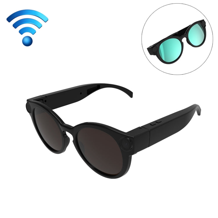 K11 Smart WIFI Glasses, Support 155 degrees Wide-angle & TF Card & USB & Indicator Light