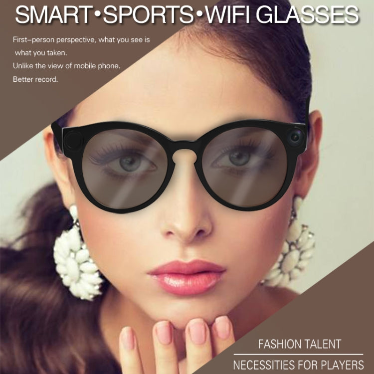 K11 Smart WIFI Glasses, Support 155 degrees Wide-angle & TF Card & USB & Indicator Light