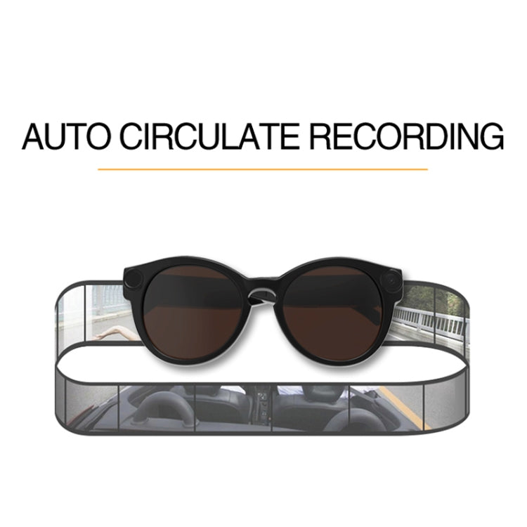 K11 Smart WIFI Glasses, Support 155 degrees Wide-angle & TF Card & USB & Indicator Light