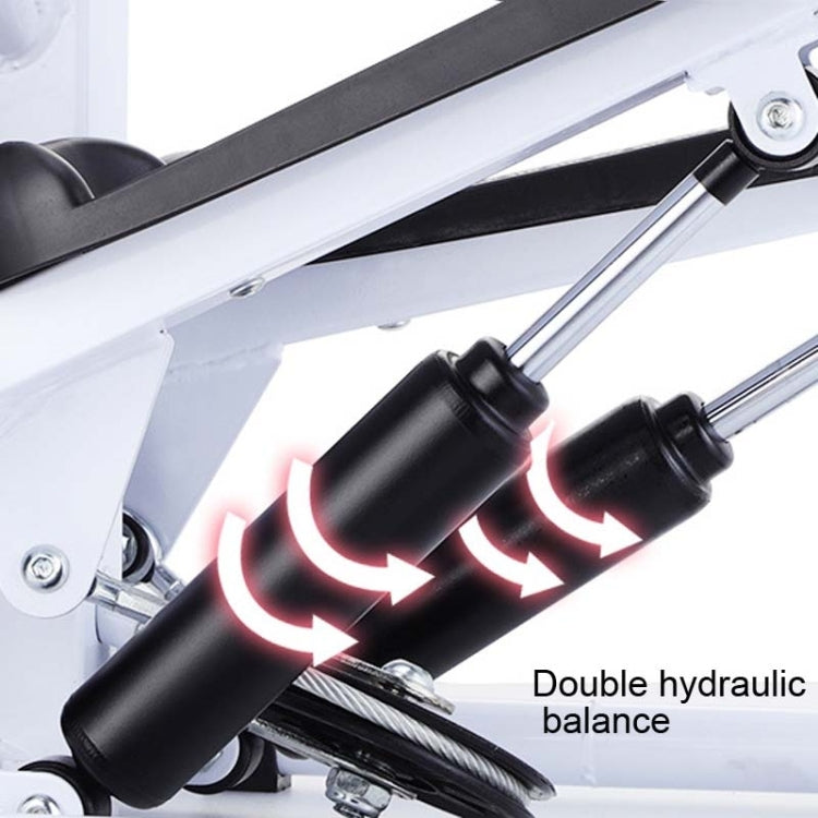Stool Stepper Household Mini Hydraulic Silent Mountaineering Pedal Machine Multifunctional Fitness Stepper with Handle