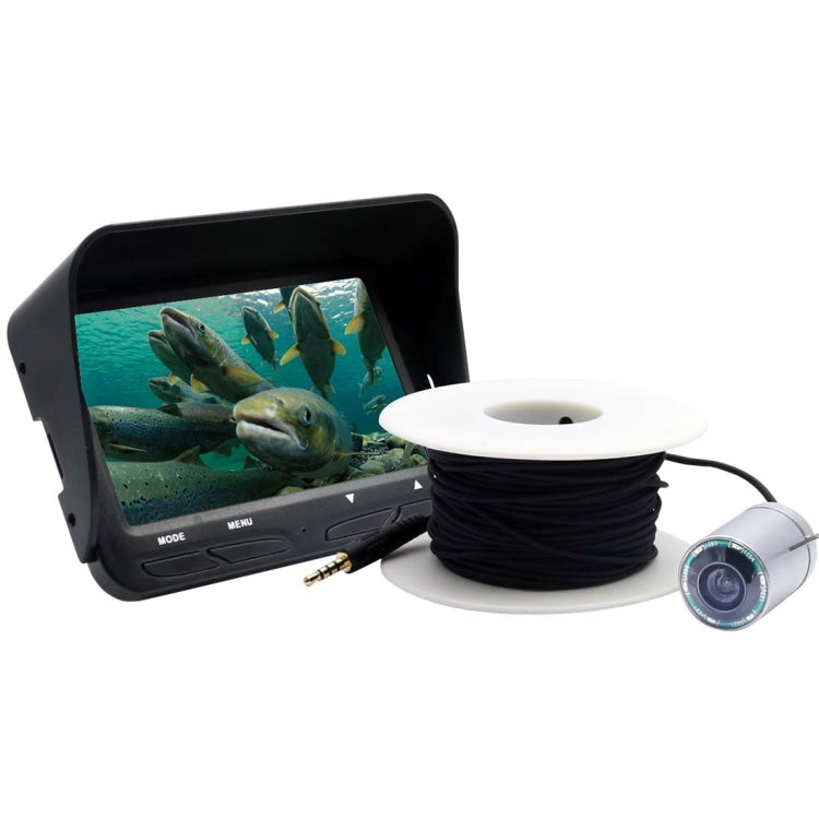 X3 4.3 inch Color LCD Screen 2.0MP Camera Visual Fish Finder with Night Vision LED Light & 30m Video Cable