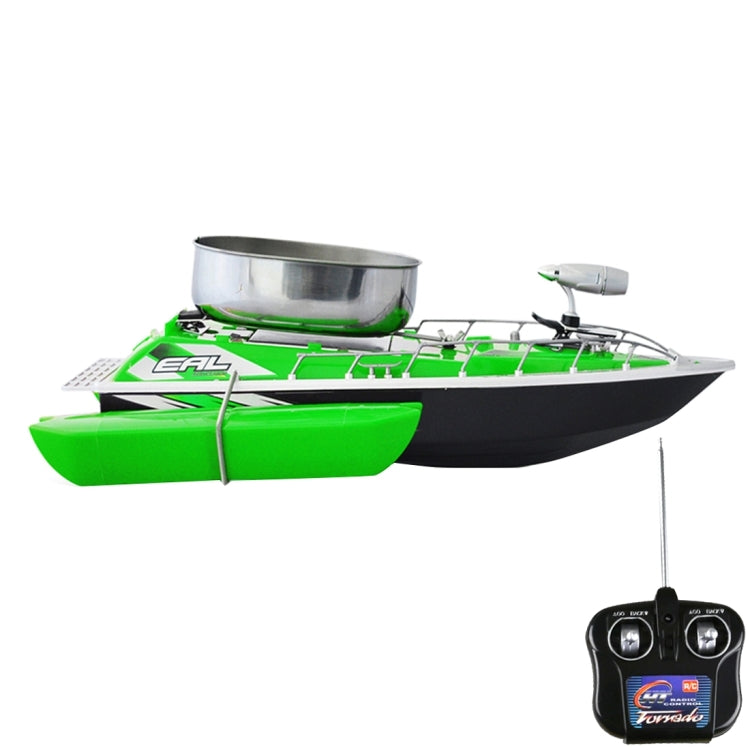 Electric Wireless Remote Control Fishing Bait Boat with Remote Controller(Green)