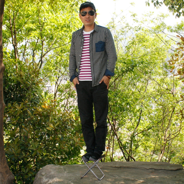 Outdoor Portable Folding Stool, Size: 25*22*26cm