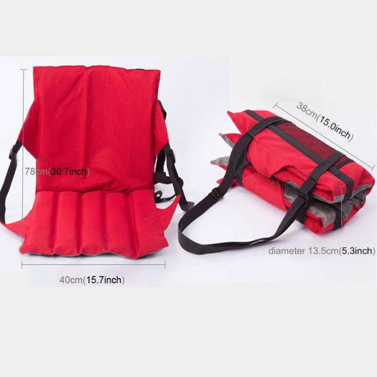 Outdoor Folding Seat Cushion With Backrest, Size: 78*40*2cm