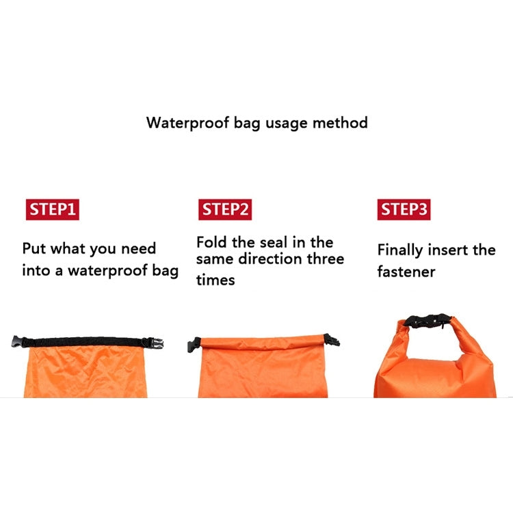 33L Outdoor Oxford Cloth Trekking River Drifting Waterproof Bag Ultralight Swimming Bag with Vent Hole(Blue)