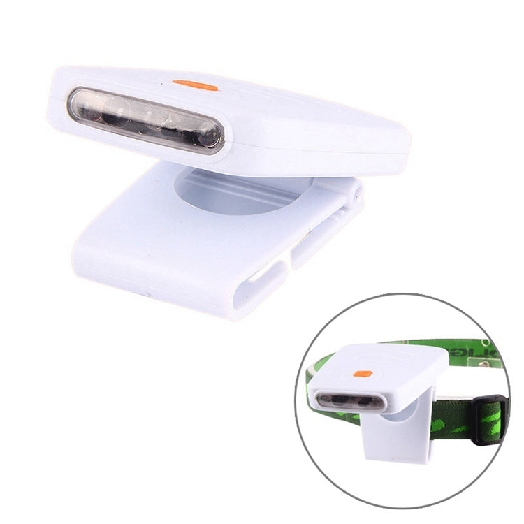 Portable Infrared Sensor LED Rechargeable Clip Hat Cap Lamp Fishing Headlamp for Fishing Camping Hiking