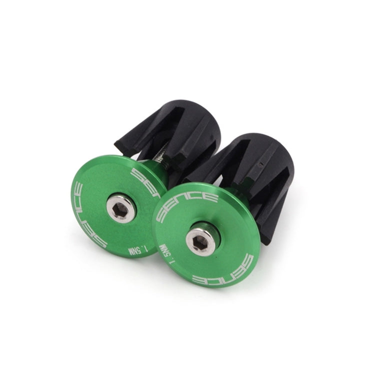 2 PCS Bicycle Bike Aluminum Handlebar End Plugs