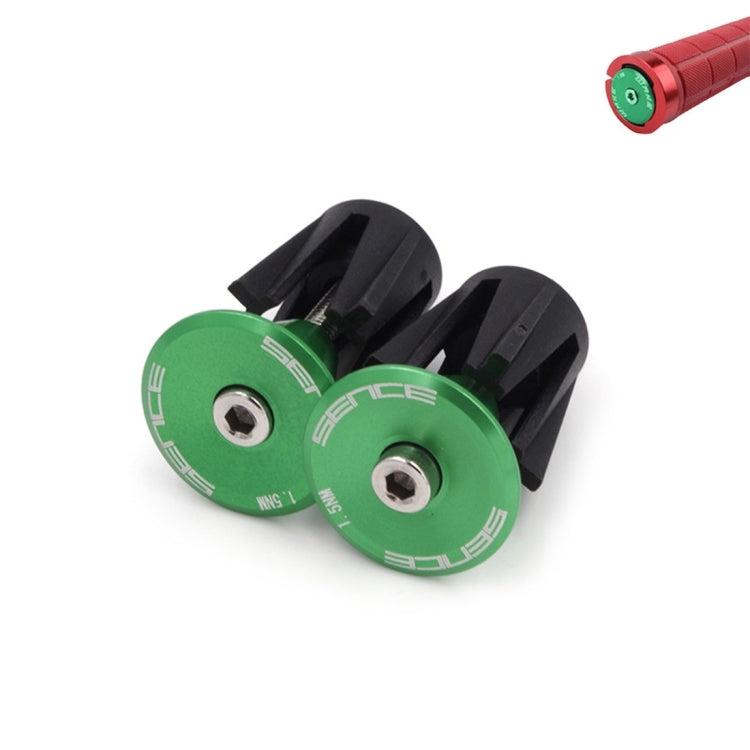 2 PCS Bicycle Bike Aluminum Handlebar End Plugs