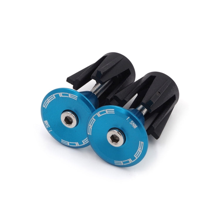 2 PCS Bicycle Bike Aluminum Handlebar End Plugs