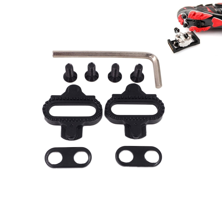 2 PCS MTB SPD Pedal Cleat for Shimano Mountain Bike Lock System SM-SH51 Bicycle Pedal Cleats Fit All Shimano SPD Bike Shoes