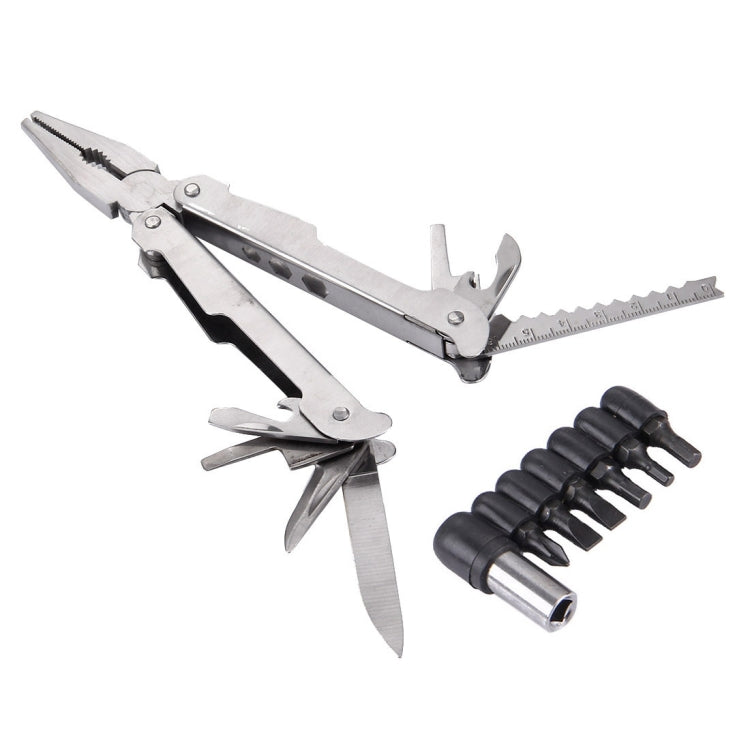 15 in 1 Folding Stainless Steel Multifunction Pliers Tool / Outdoor Use Plier