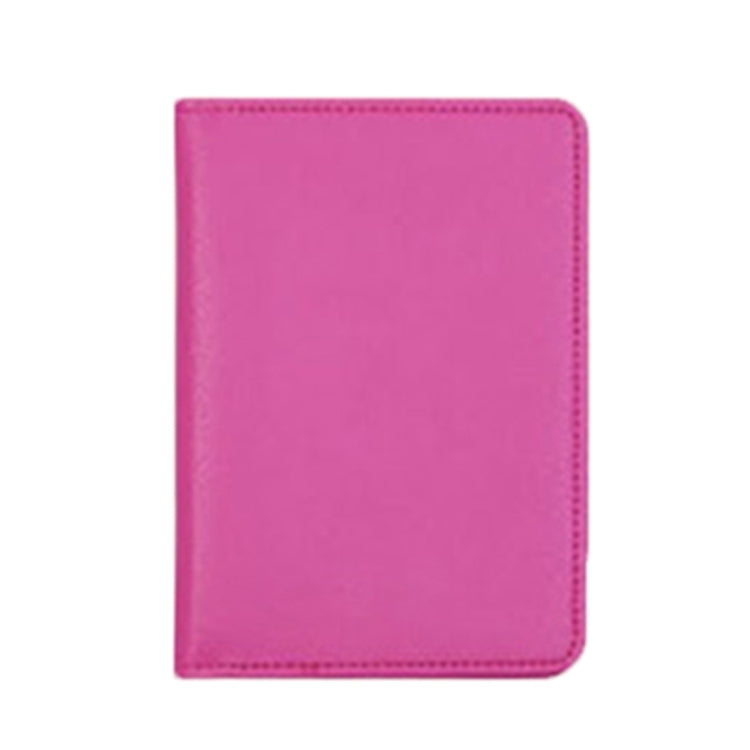 Multi-function Short Style Leather Passport Travel Wallet Certificates Ticket Case with Card Slots &Wallet & Pen Strap