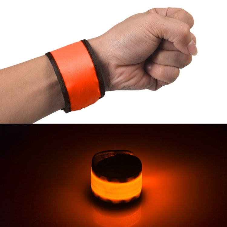 LED Luminous Slap Pat Circle Outdoors sports Wristband, Small, Size:26*4cm