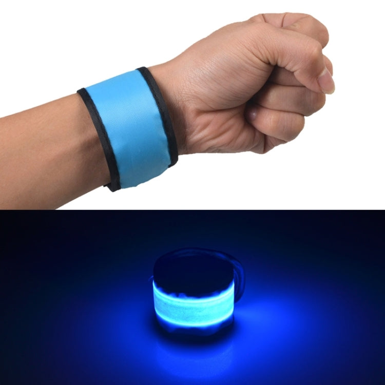 LED Luminous Slap Pat Circle Outdoors sports Wristband, Small, Size:26*4cm