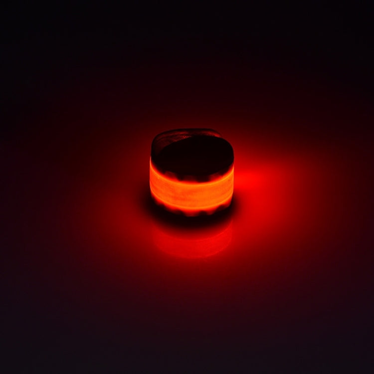 LED Luminous Slap Pat Circle Outdoors sports Wristband, Small, Size:26*4cm