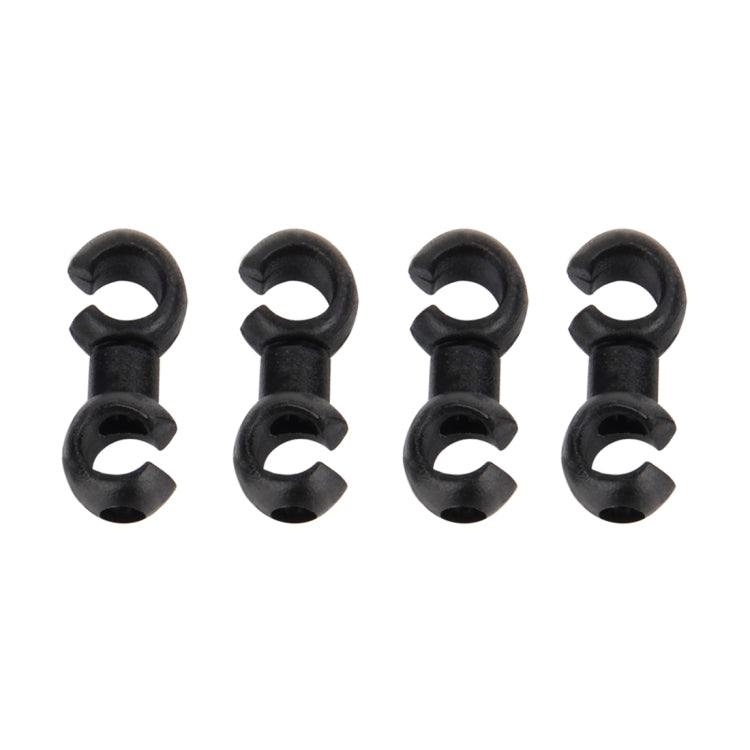 4 PCS S-shaped Bike Cable Organizing Buckles