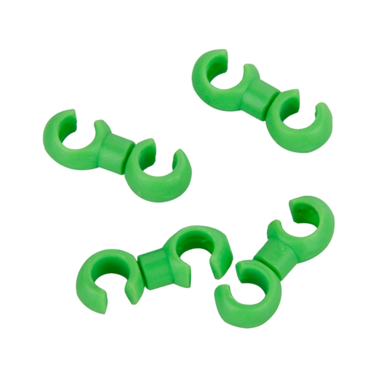 4 PCS S-shaped Bike Cable Organizing Buckles