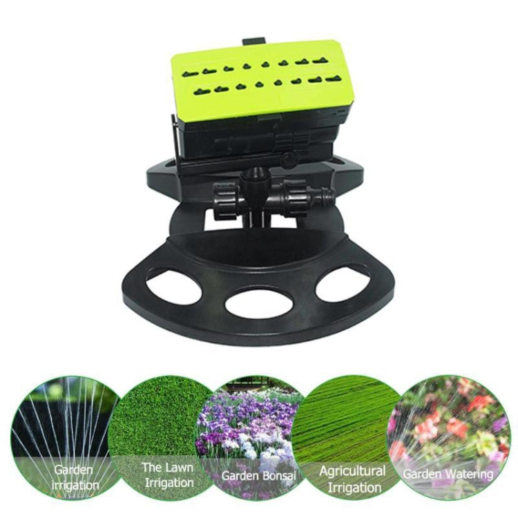 2 PCS Garden Water Sprinklers Lawn Irrigation Automatic Swing Nozzle