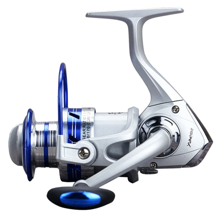 YUMOSHI AL5000 Metal Bearings Ratio 5.5:1 Fishing Pole Wheel