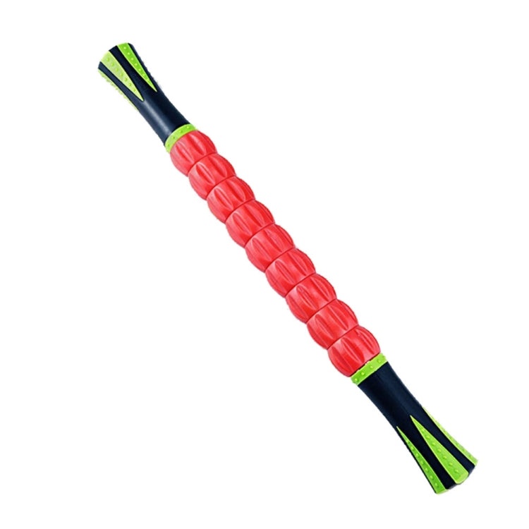 Yoga Health Care Nine Rollers Neck Leg Hand 3D Muscle Massage Stick, Random Color Delivery