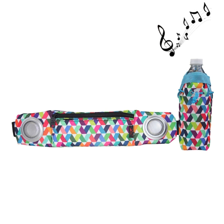 Playking 1357 Multi-functional Unisex Running Outdoor Sports Water Bottle Waist Bag with Speakers