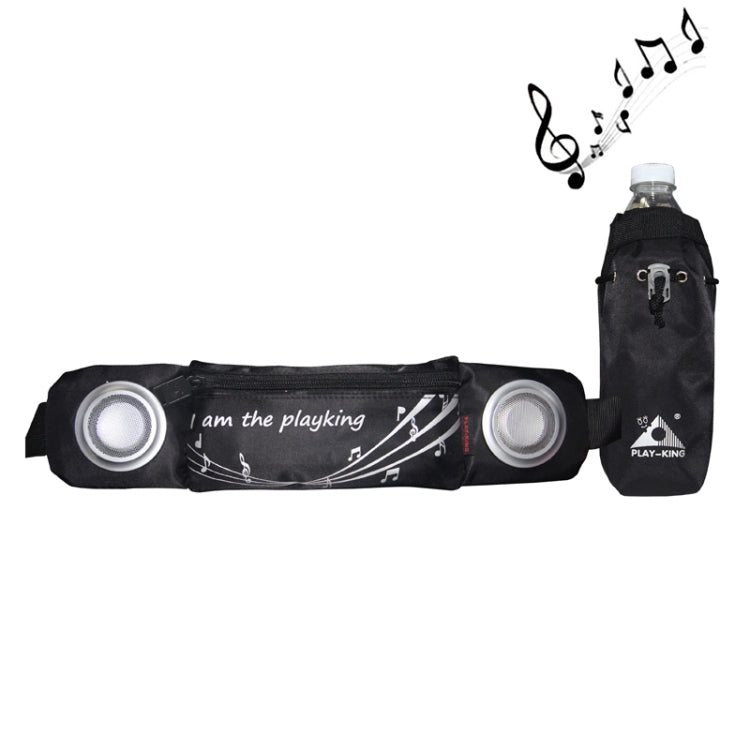 Playking 1357 Multi-functional Unisex Running Outdoor Sports Water Bottle Waist Bag with Speakers