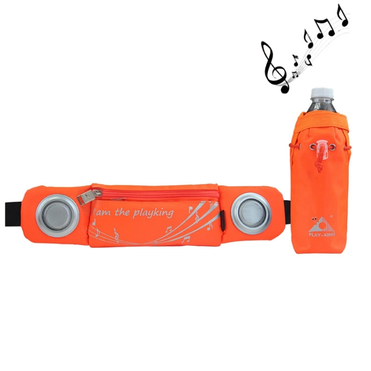 Playking 1357 Multi-functional Unisex Running Outdoor Sports Water Bottle Waist Bag with Speakers