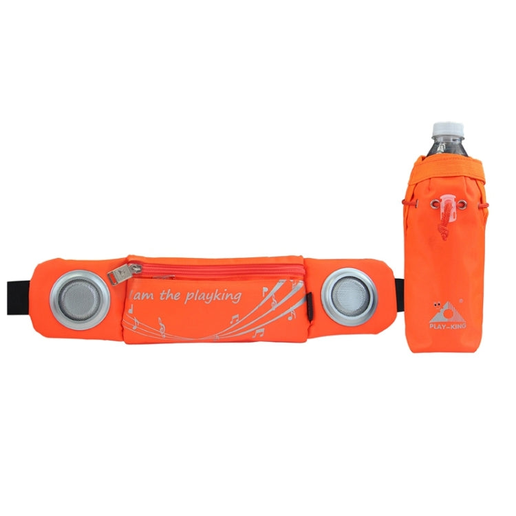 Playking 1357 Multi-functional Unisex Running Outdoor Sports Water Bottle Waist Bag with Speakers