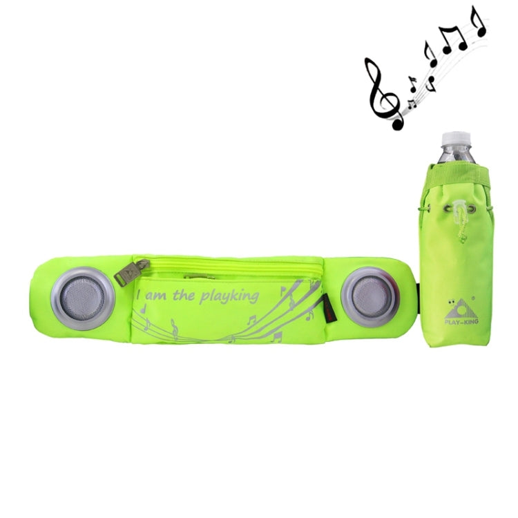 Playking 1357 Multi-functional Unisex Running Outdoor Sports Water Bottle Waist Bag with Speakers
