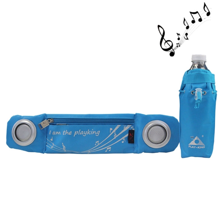 Playking 1357 Multi-functional Unisex Running Outdoor Sports Water Bottle Waist Bag with Speakers