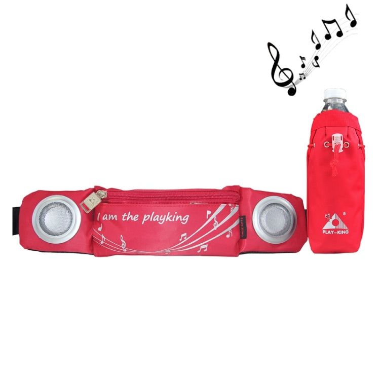 Playking 1357 Multi-functional Unisex Running Outdoor Sports Water Bottle Waist Bag with Speakers