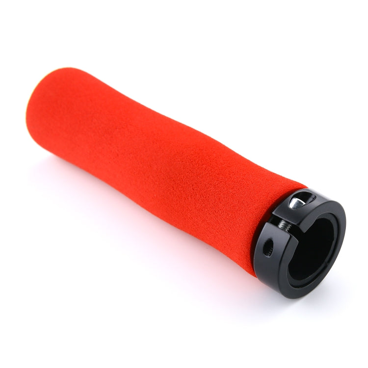 1 Pair AG28 Alloy Lock-Rings + Sponge Bicycle Handlebar Grip