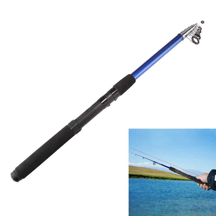 3.6m 7 Sections Portable Pocket Telescopic Fishing Rod Poles