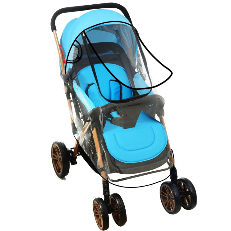 Adjustable Transparent Cover For Golf Carts, Baby Strollers And Wheelchairs To Provide Protection From Rain, Wind, and Mist, even mosquito(Transparent food grade big size U mode)