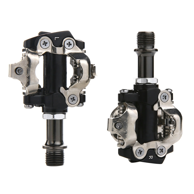 1 Pair M101 CR-MO + Aluminum Road Bike Pedals (Black)