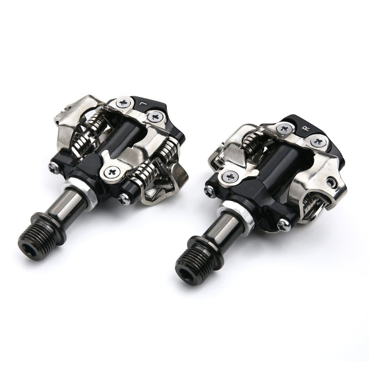 1 Pair M101 CR-MO + Aluminum Road Bike Pedals (Black)