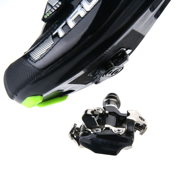 1 Pair M101 CR-MO + Aluminum Road Bike Pedals (Black)
