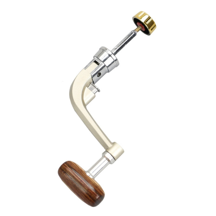 Semi-metal Handle Fishing Reel Wood Arm Rocker for Fishing Reel