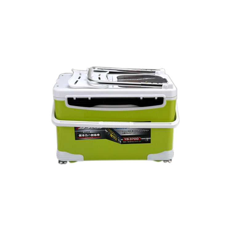 Multifunction Fishing Box Chair with Bait Tray & Umbrella Stand & Fishing Rod Stand Fishing Kit