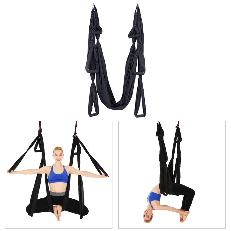 6 Handles Bodybuilding Handstand Inelasticity Aerial Yoga Hammock