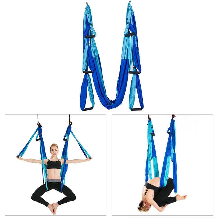 6 Handles Bodybuilding Handstand Inelasticity Aerial Yoga Hammock