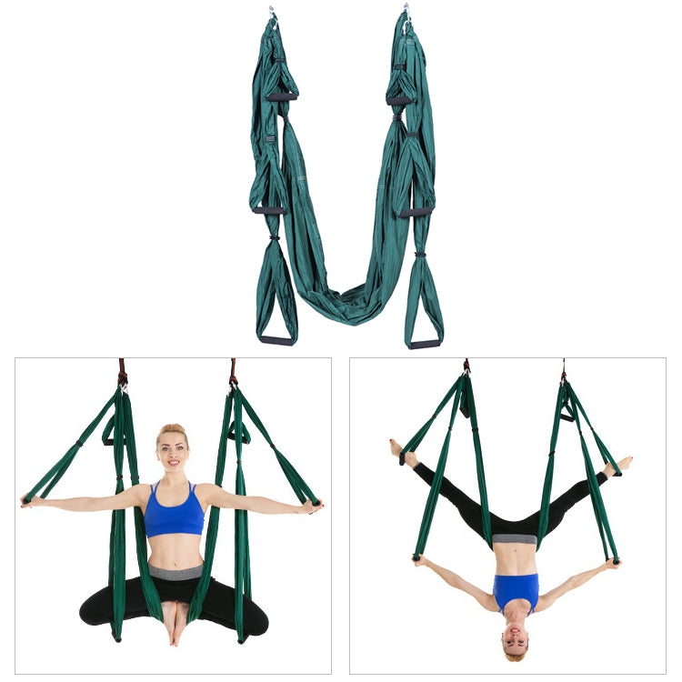 6 Handles Bodybuilding Handstand Inelasticity Aerial Yoga Hammock