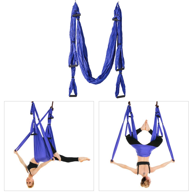 6 Handles Bodybuilding Handstand Inelasticity Aerial Yoga Hammock