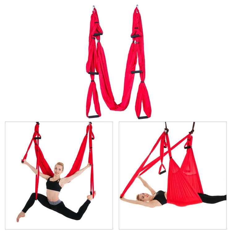 6 Handles Bodybuilding Handstand Inelasticity Aerial Yoga Hammock