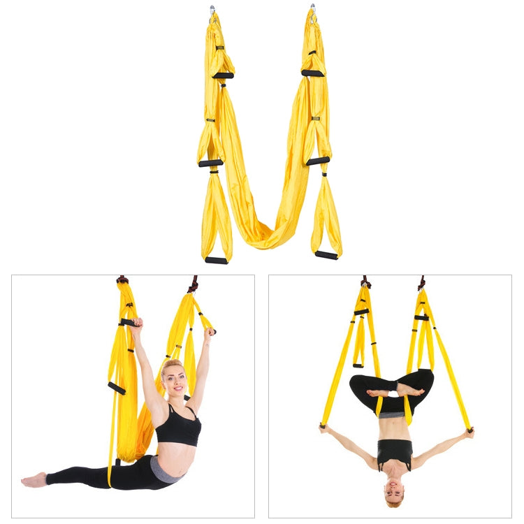 6 Handles Bodybuilding Handstand Inelasticity Aerial Yoga Hammock