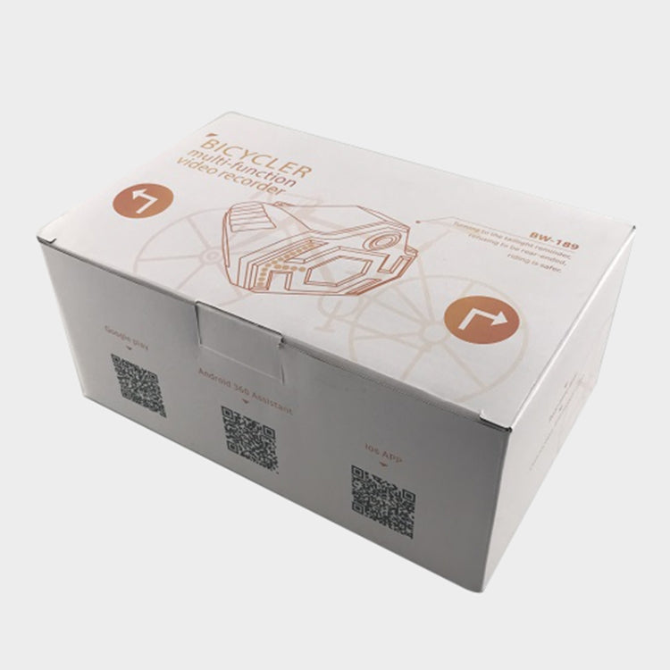 BW-189 Bicycle Multi-functional HD Video Recorder, Link with iOS / Android