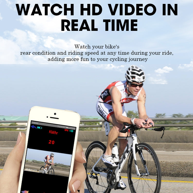 BW-189 Bicycle Multi-functional HD Video Recorder, Link with iOS / Android
