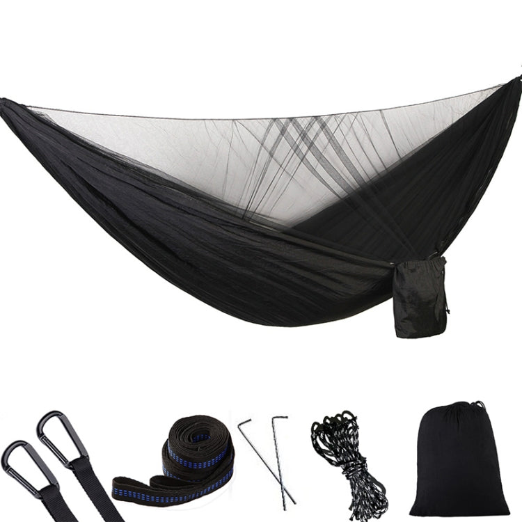 Portable Outdoor Parachute Hammock with Mosquito Nets