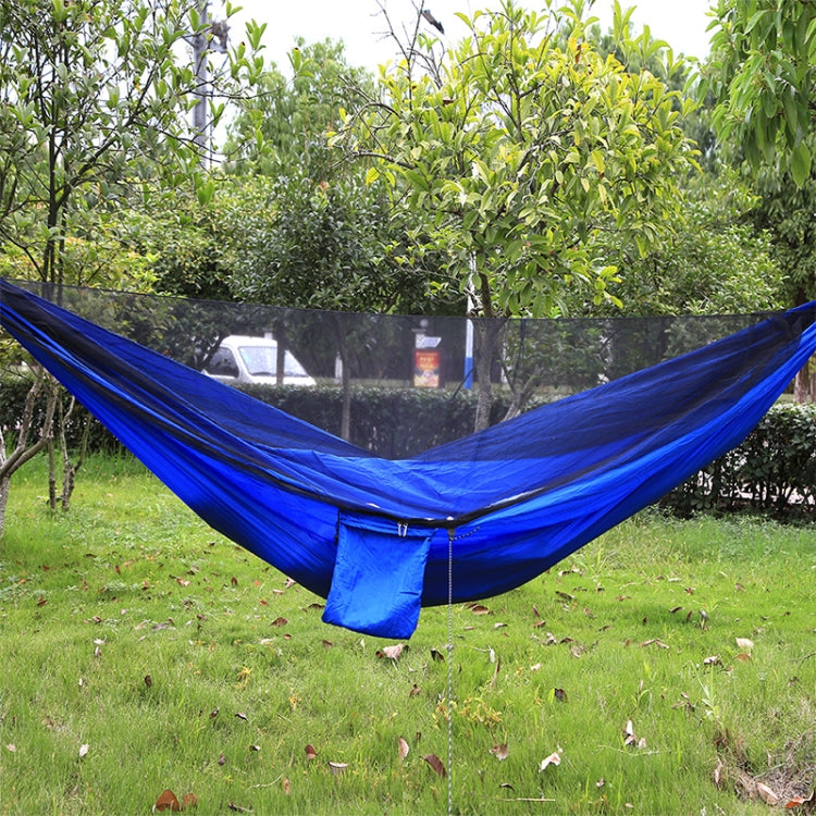Portable Outdoor Parachute Hammock with Mosquito Nets