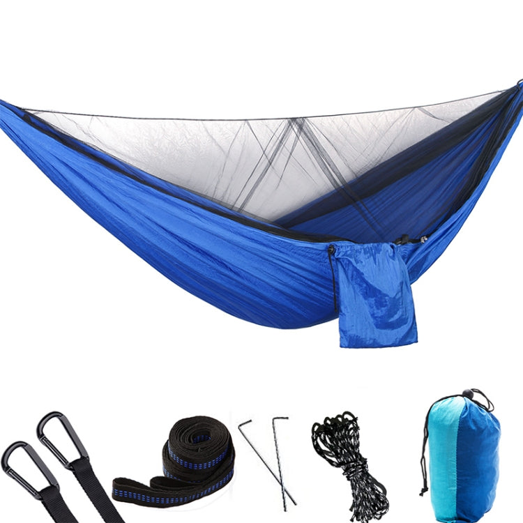 Portable Outdoor Parachute Hammock with Mosquito Nets